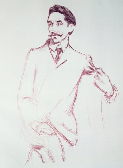 Porträt von Robert de Montesquiou (1855-1921), 1901 von Henry Bataille